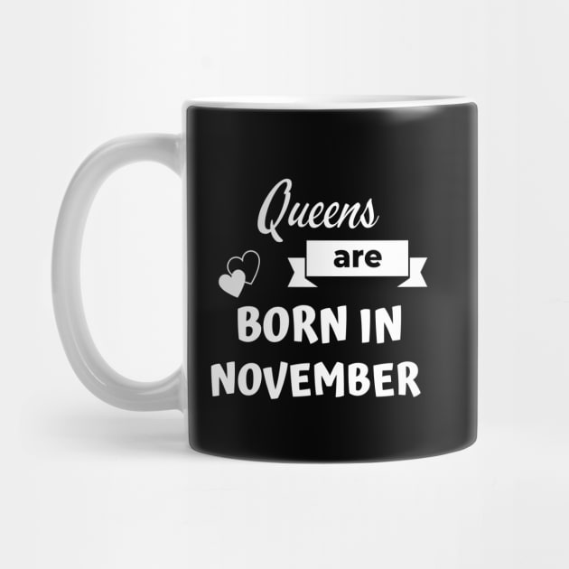 Queens are born in November by Petalprints